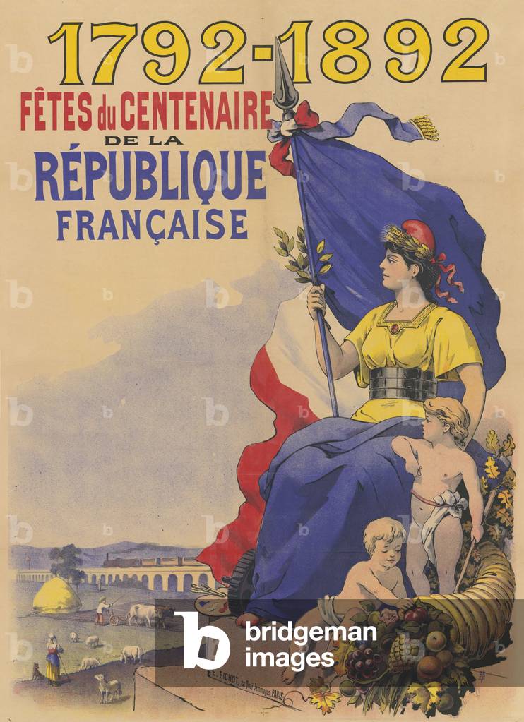 1792 -1892 Centenary of the French Republic (colour litho)