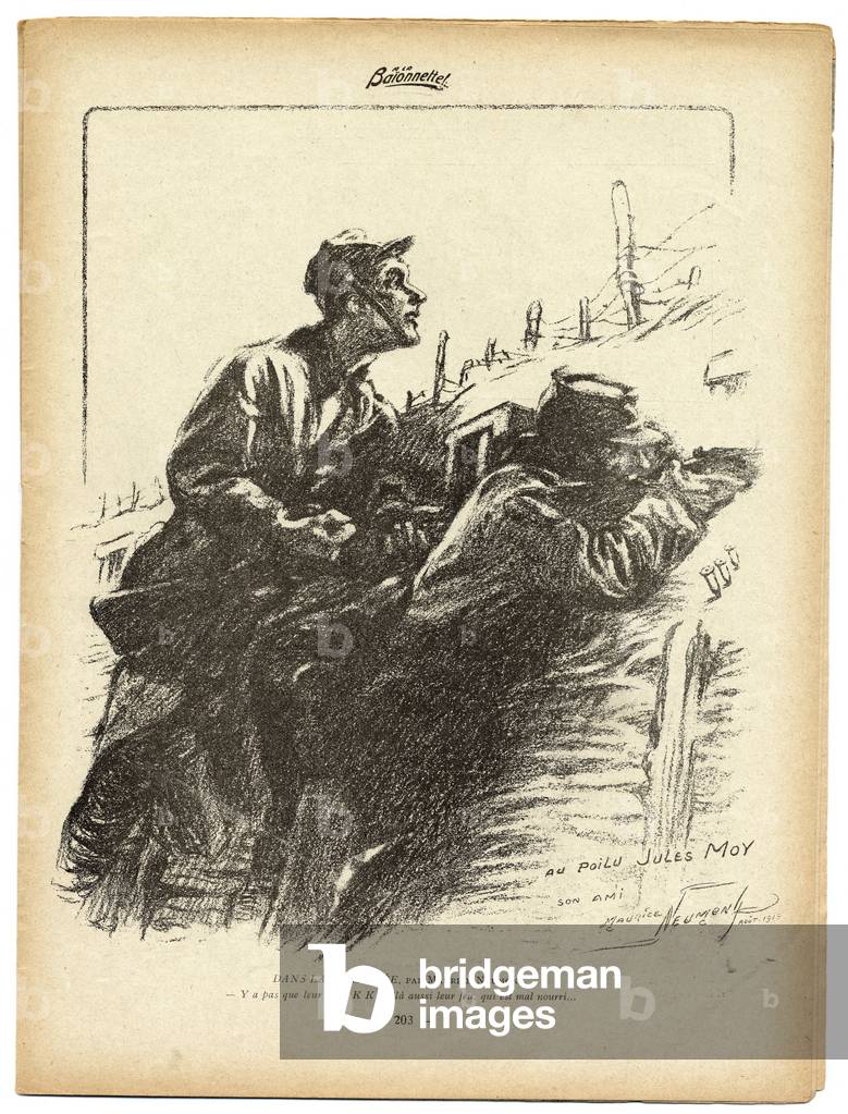 La Baionnette 1915 par Maurice Neumont