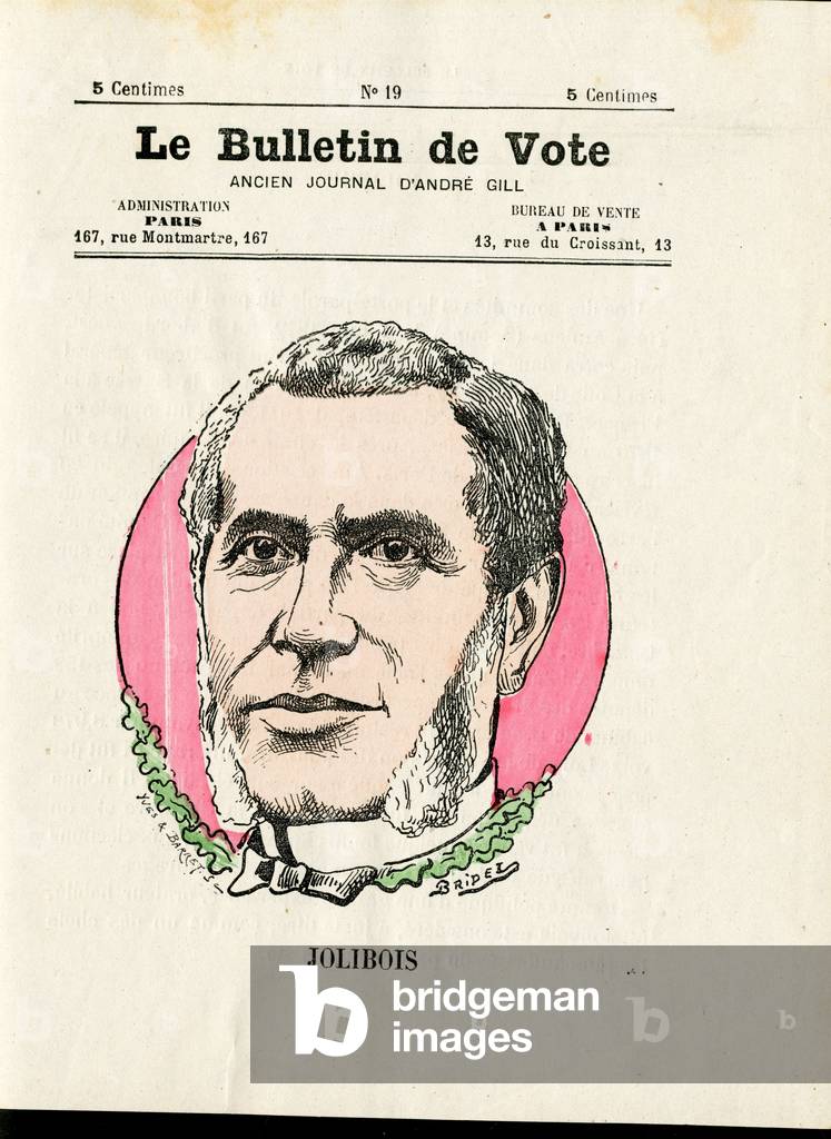 Ballot 2nd series, Satirique en Colours: Jolibois - Illustration by BRIDET (1859-1886)