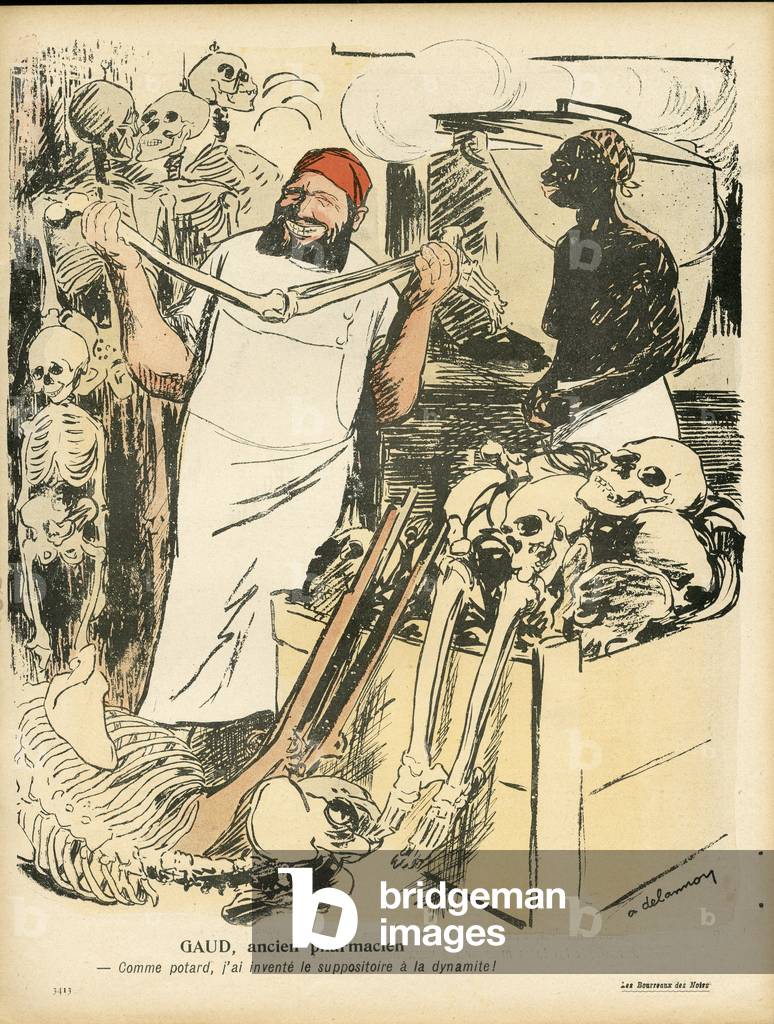 L'Assiette au Beurre, numero 199, Satirique en couleurs, 1905_3_11: Colonizzazione, Cadaveri, Anticolonialismo