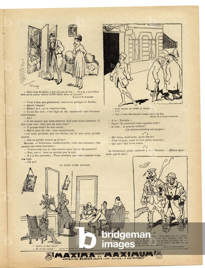 Red Laughter, Satirical in N & B, 1917_11_3: War of 14 -18