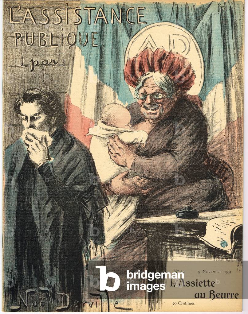 Cover of' 'L'Assiette au Beurre'', Satirique en Colours, 1901_11_9