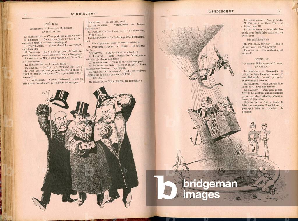 L'Indiscret, Satirique en N & B, 1903_1_28: Identify Illustration by Roger