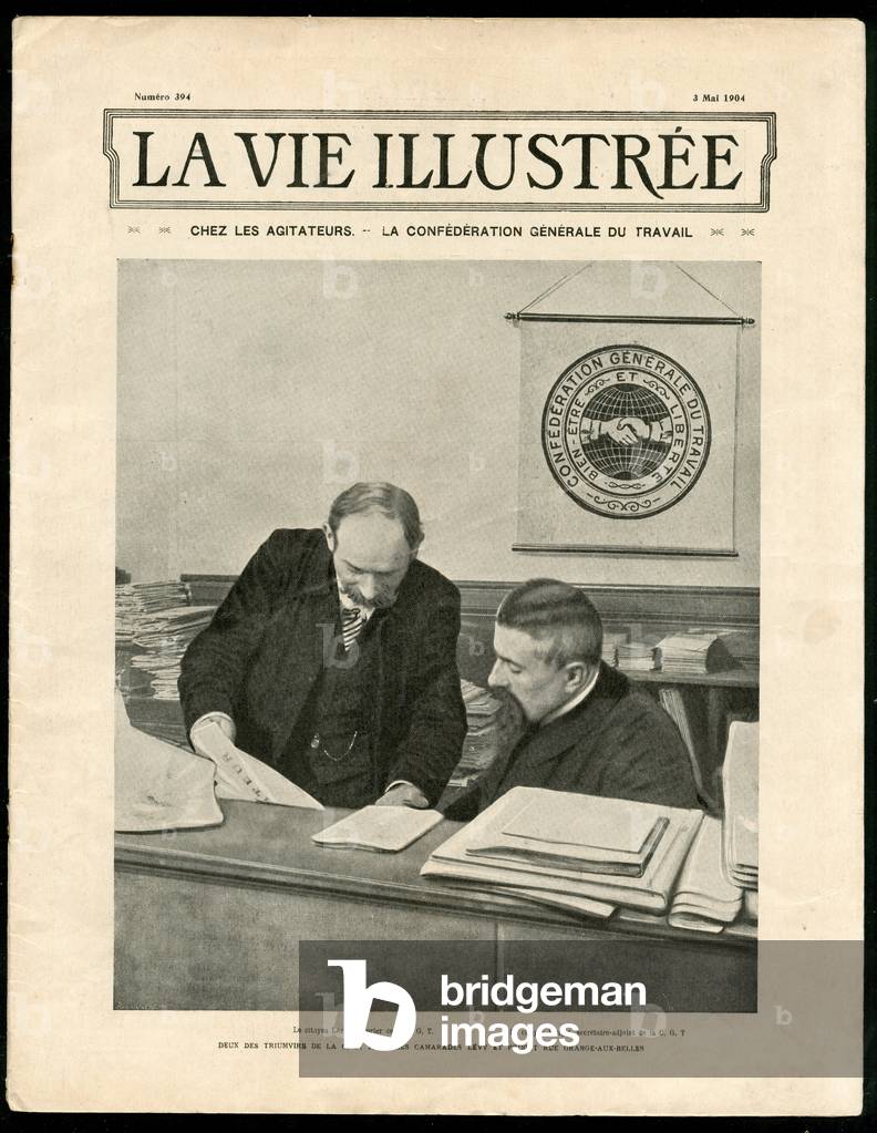 La Vie illustree, 03/05/04 - Syndicalisme, CGT - Pouget Emile, Levy (CGT) Albert