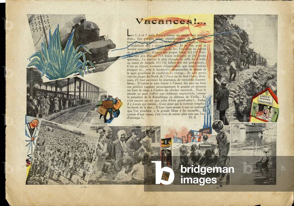 Le Pelerin, 21/08/38 - Holidays! - Leisure, Holidays, Layout