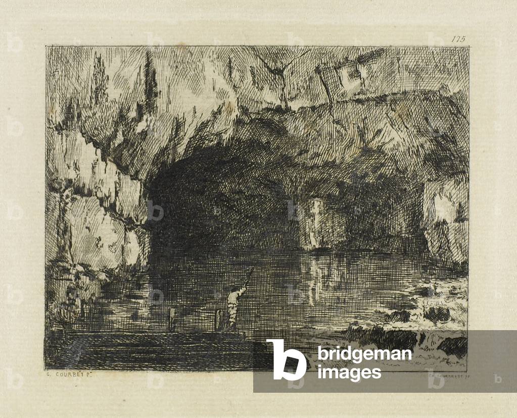 The source of the Loue (19th century)