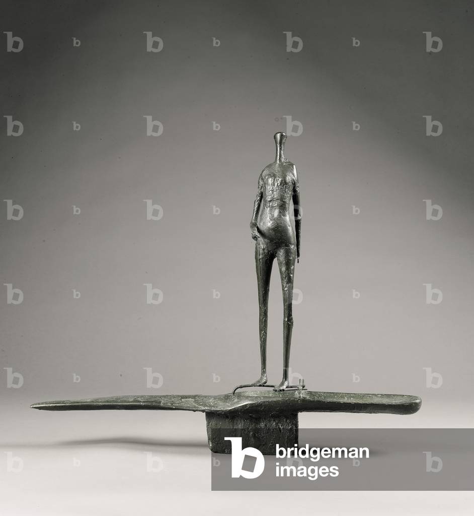 Woman on a Boat, 1953 (bronze with a black patina)