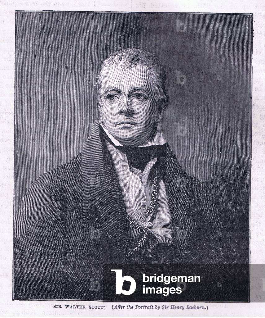Sir Walter Scott (litho)