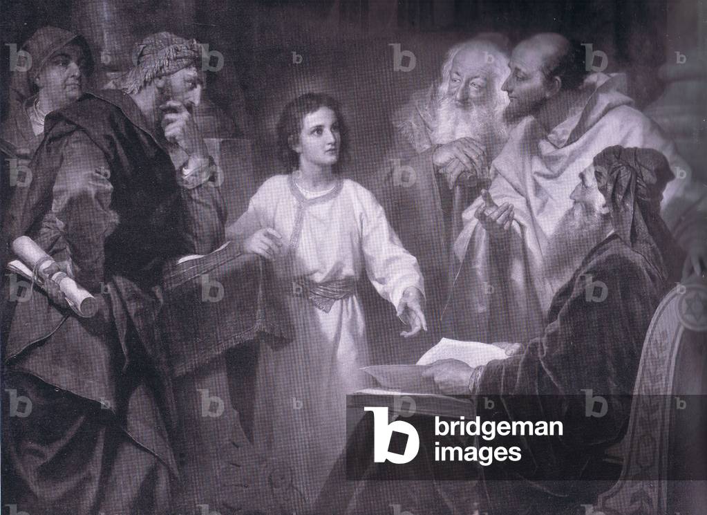 Jesus as a youth, Bibbys Annual, 1916-1917 (litho)