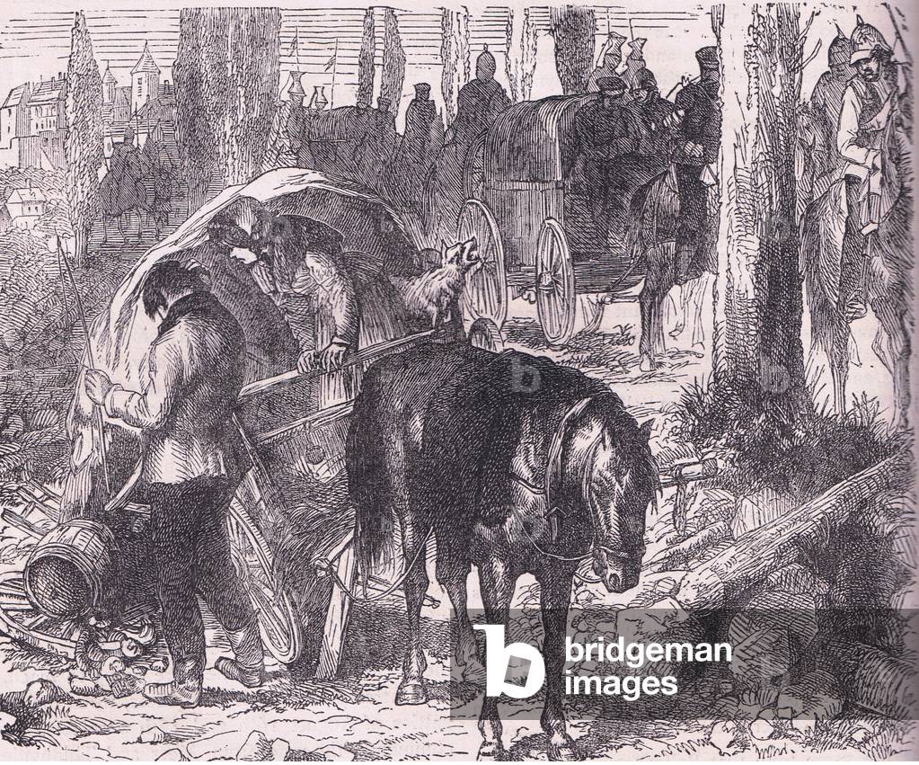 A breakdown, Cassells History of the War between France and Germany published by Cassell and Company Limited, c.1890 (litho)