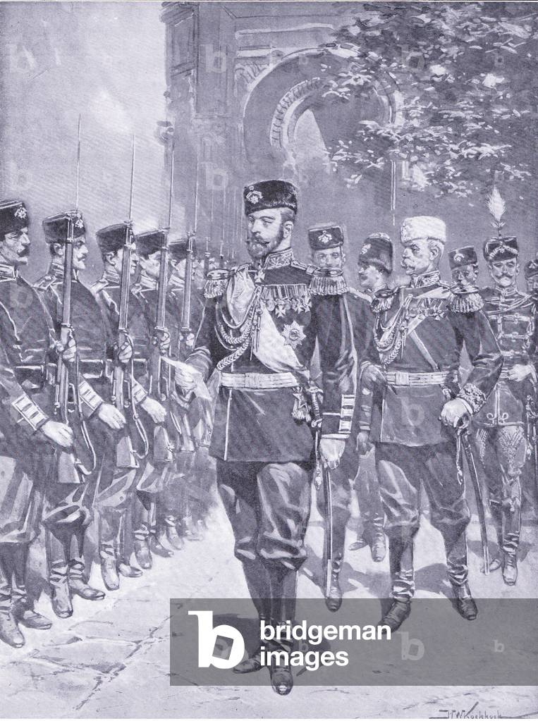 His Imperial Majesty the Tzar, illustration from'Cassells History of the Russo-Japanese War Vol 1', c.1900