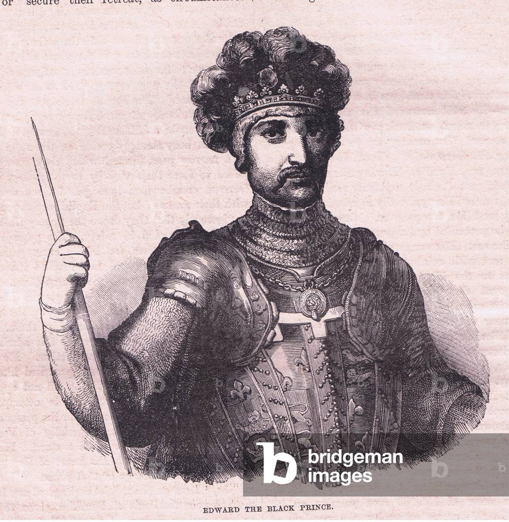 Edward the Black Prince (litho)