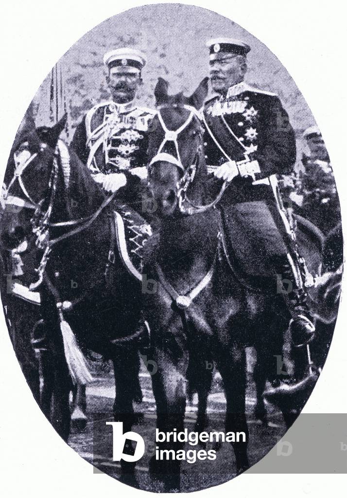 General Michael Savoff, illustration from Hutchinson's History of the Nations VOL 4 c.1920's (litho)