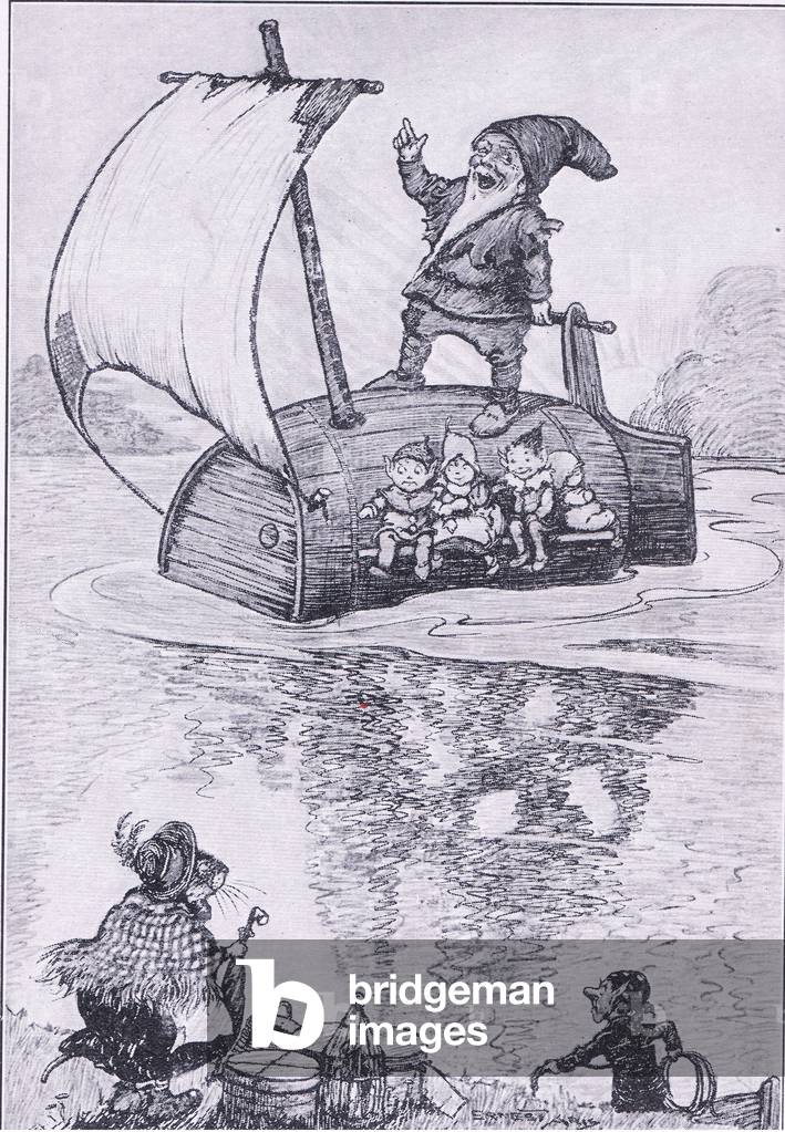 Who's for the ferry?, from My Magazine, pub.1922 (litho)