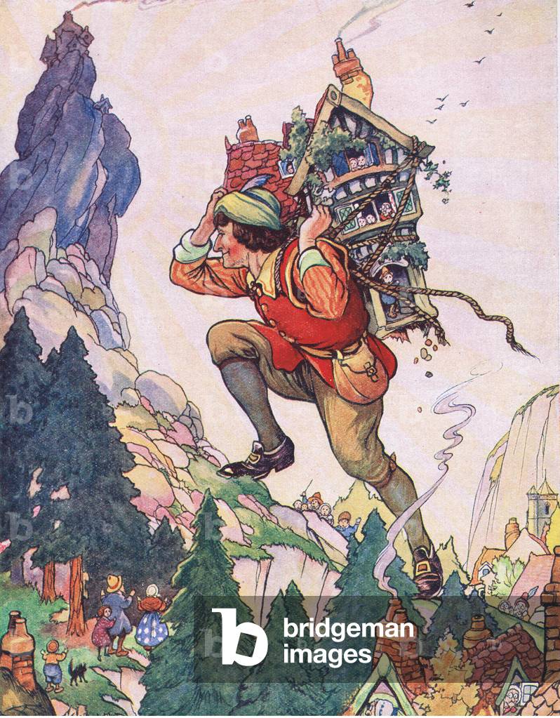 What would you think?, illustration from My Magazine, 1925 (colour litho)