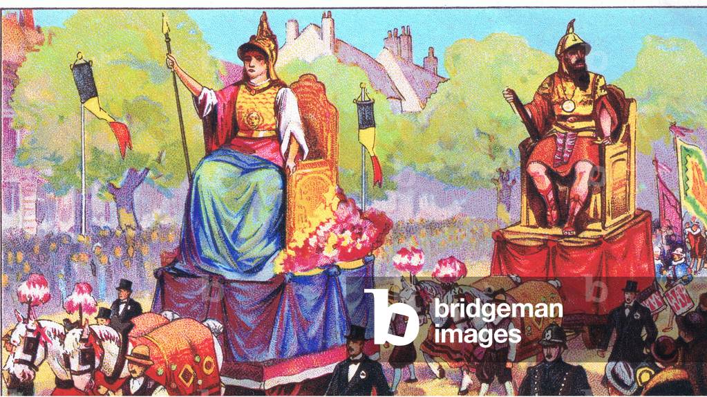 Liebig postcards, 1940's (colour litho)