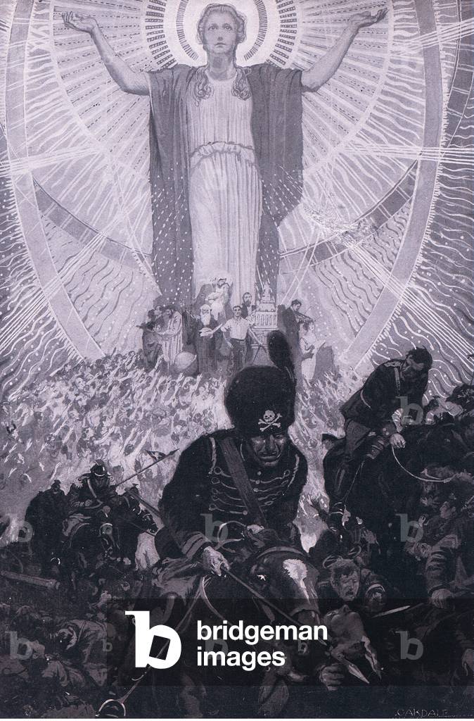 Harmony and strife, Bibbys Annual, 1916-1917 (litho)