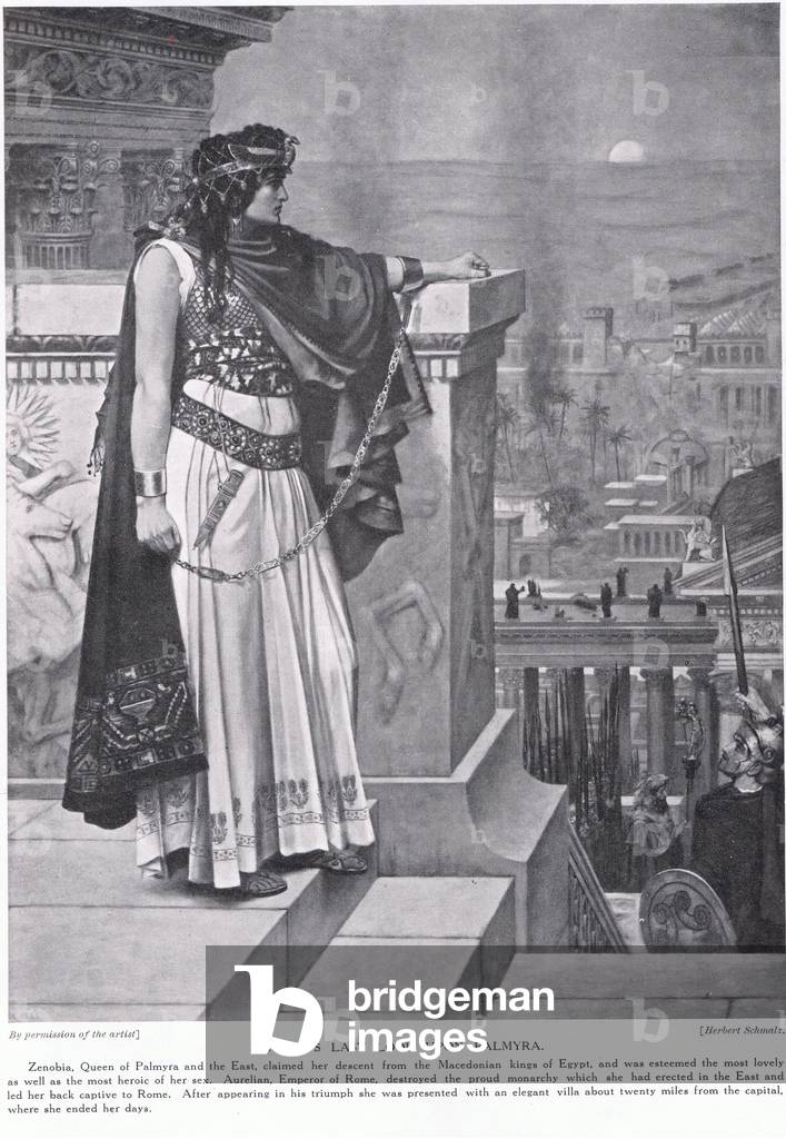 Zenobia's last look at Palmyra