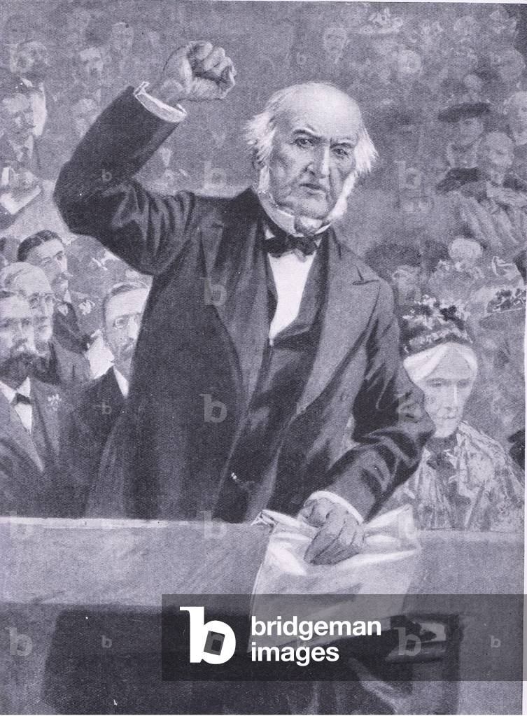 The cause of humanity and justice, illustration from'Cassell's Romance of Famous Lives', c.1940 (litho)