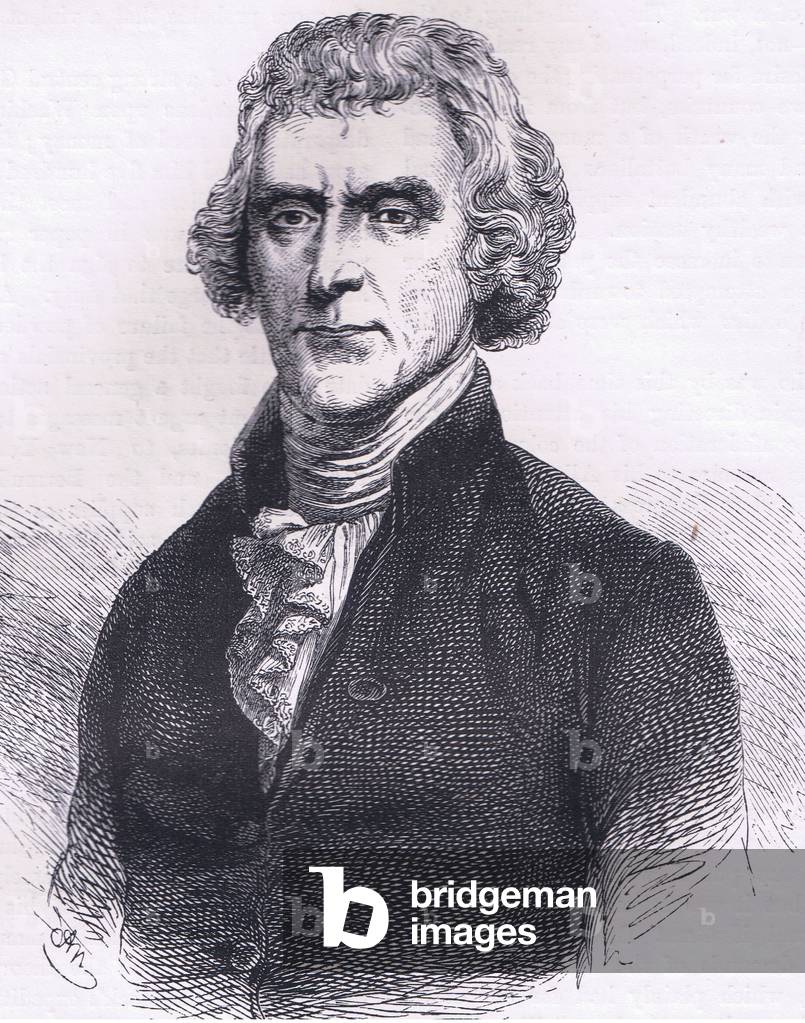 Thomas Jefferson, illustration from Cassells History of the United States published by Cassell, Petter & Galpin, c.1900 (litho)