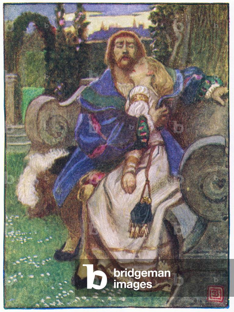 For Ever, illustration from Favourite Operas published by Thomas Nelson and Sons Ltd, c.1930 (colour litho)