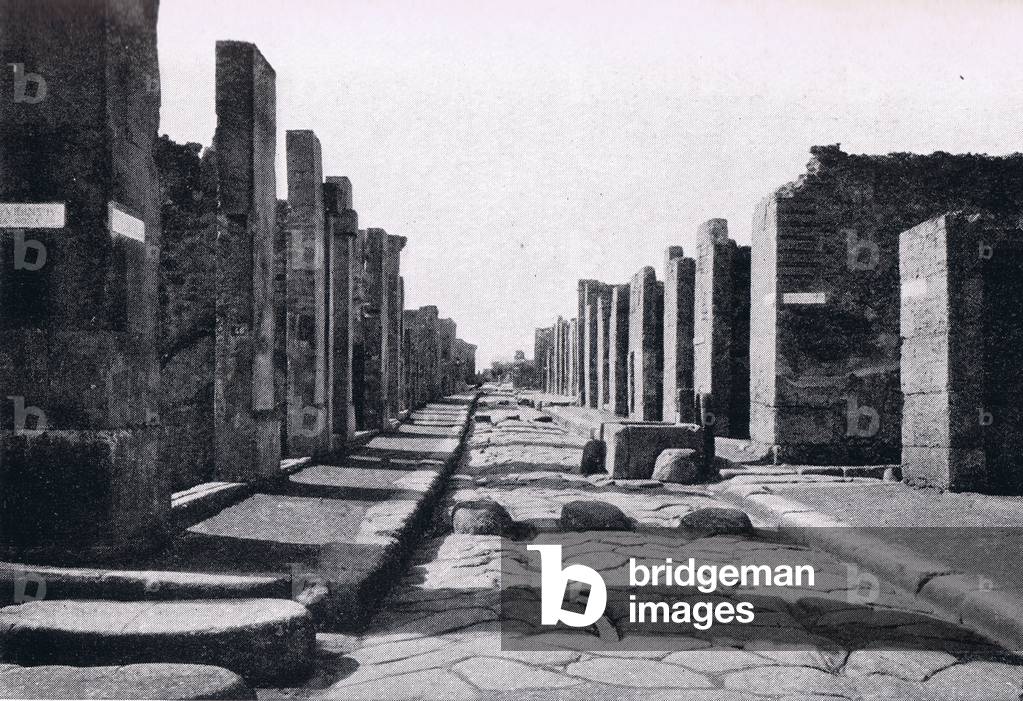 The Street of Abundance, Pompeii