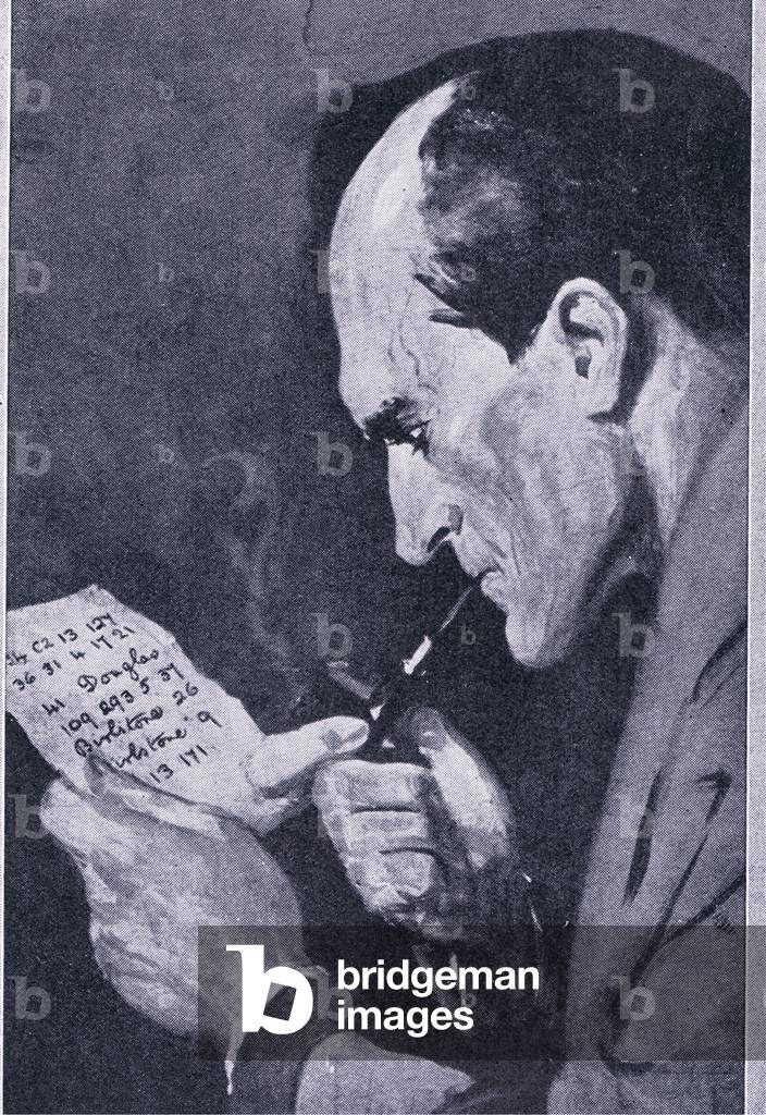 Sherlock Holmes, Newnes Pictorial Knowledge Volume 7, 1950's (litho)