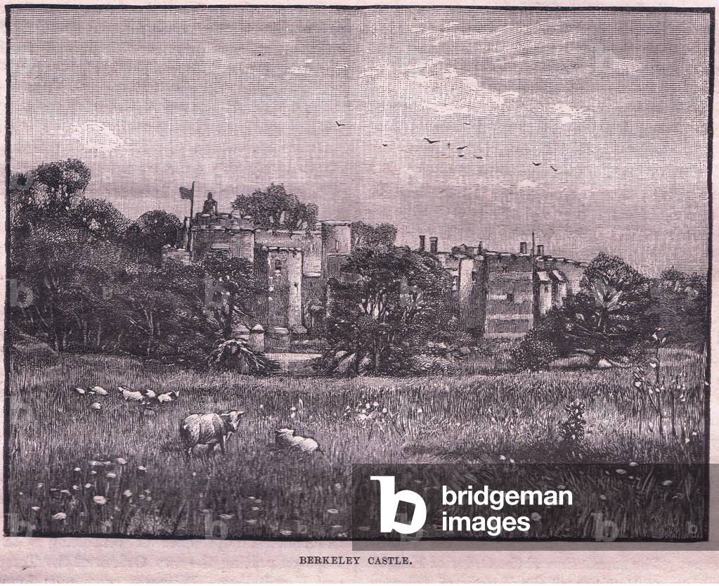 Berkeley Castle (litho)