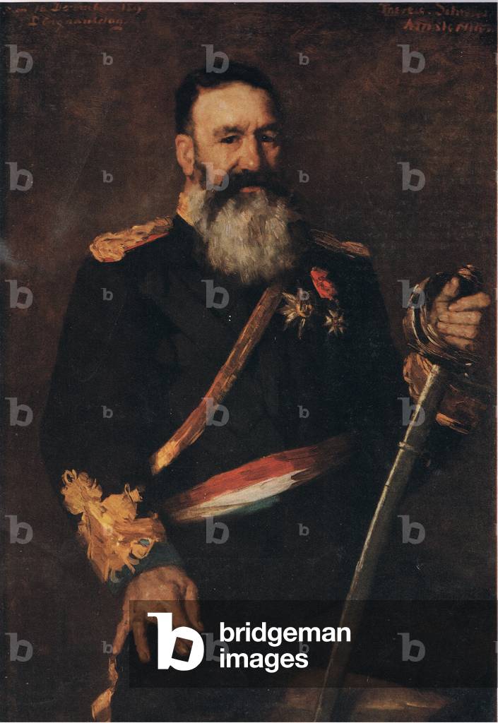 General Piet Joubert, Bibbys Annual, 1916-17 (colour litho)