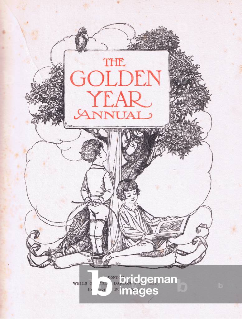 Title page, from The Golden Year published by Wells Gardner Darton & Co, c.1930 (litho)