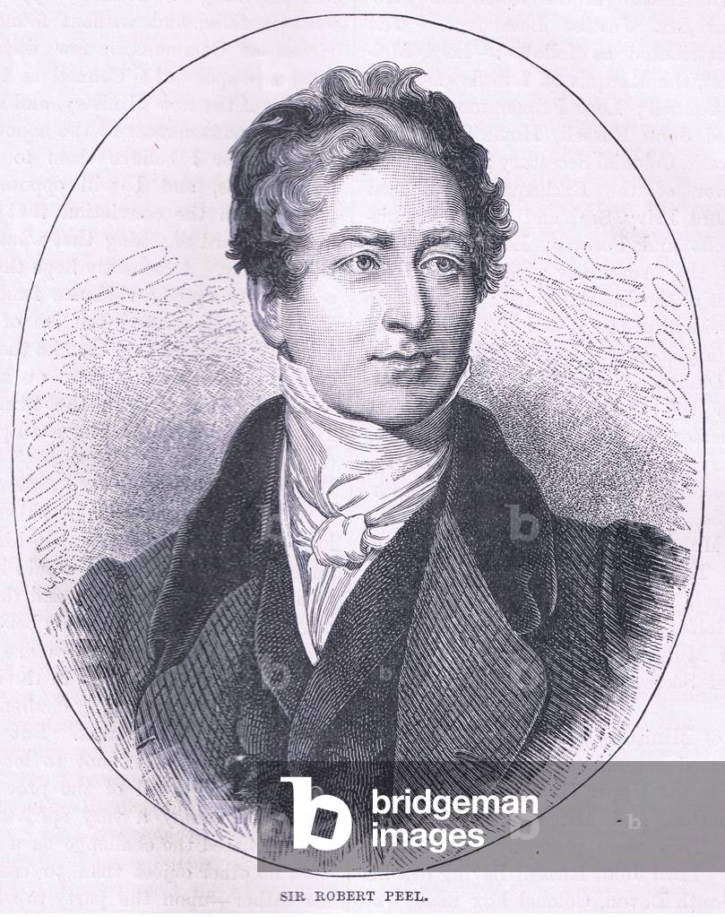 Sir Robert Peel (litho)