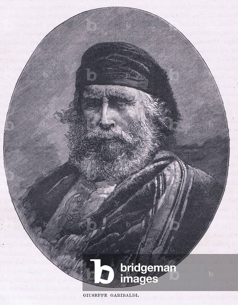 Guiseppe Garibaldi (litho)
