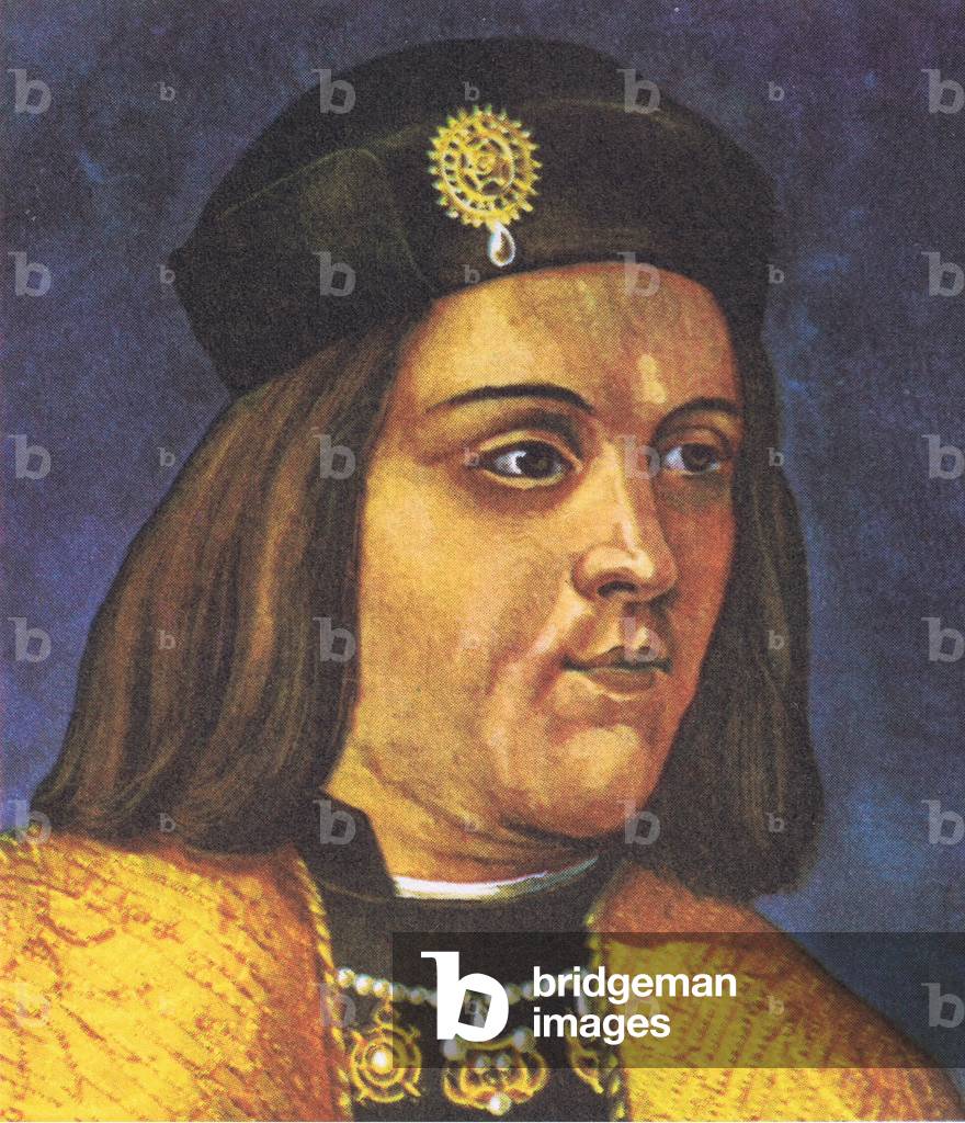 Edward IV, from Knowledge Magazine, 1963 (colour litho)