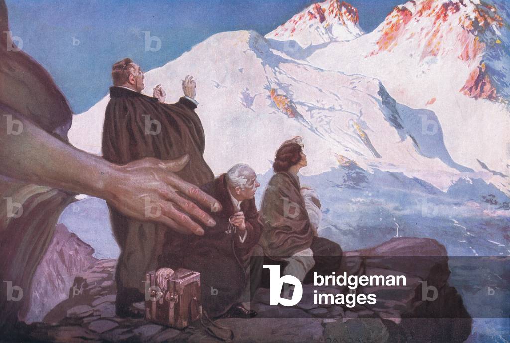 The statesman's vision, Bibbys Annual, 1916-1917 (colour litho)