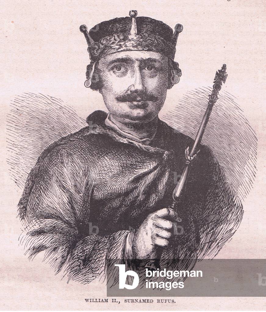 Willaim II surnamed Rufus (litho)