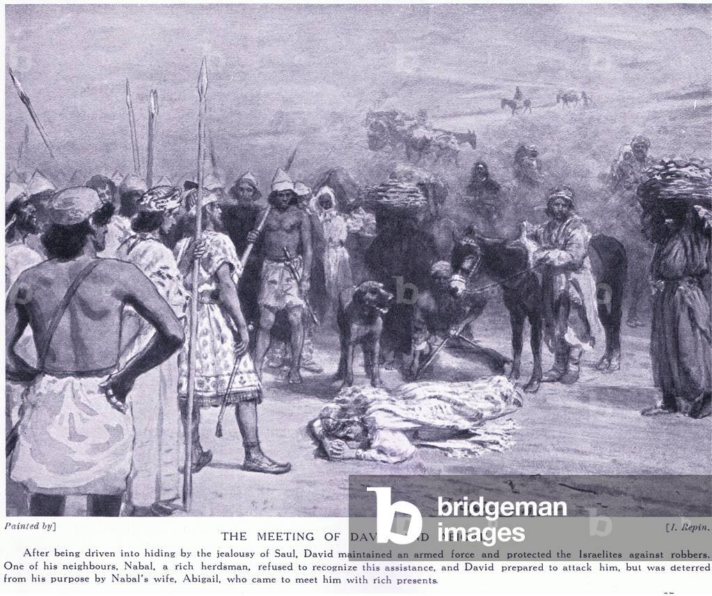 Meeting of David and Abigail