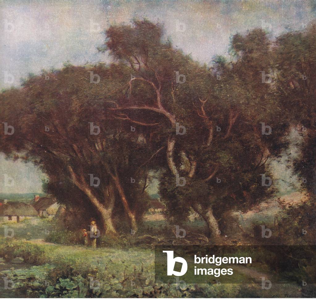 A path by the stream, Bibbys Annual, 1916-1917 (colour litho)