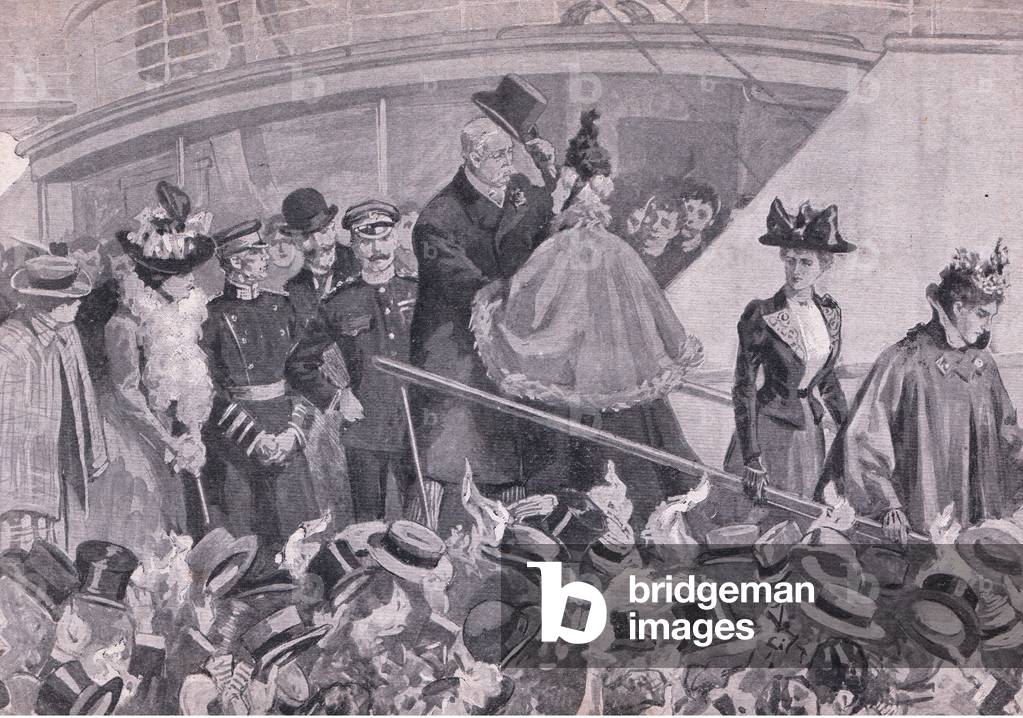 Starting for the Cape (litho)