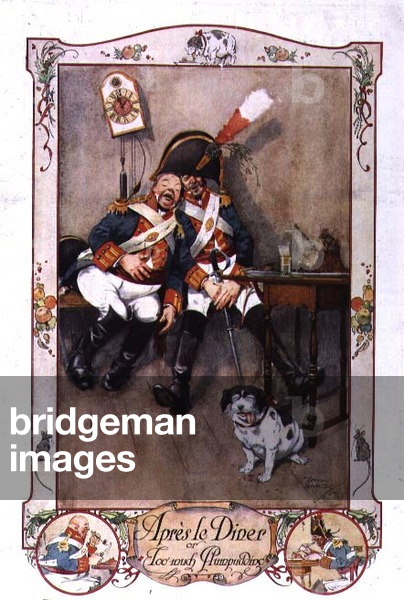 'Finis': The End of the Christmas Feast, by Tony Sarg, Illustrated London News, 1912