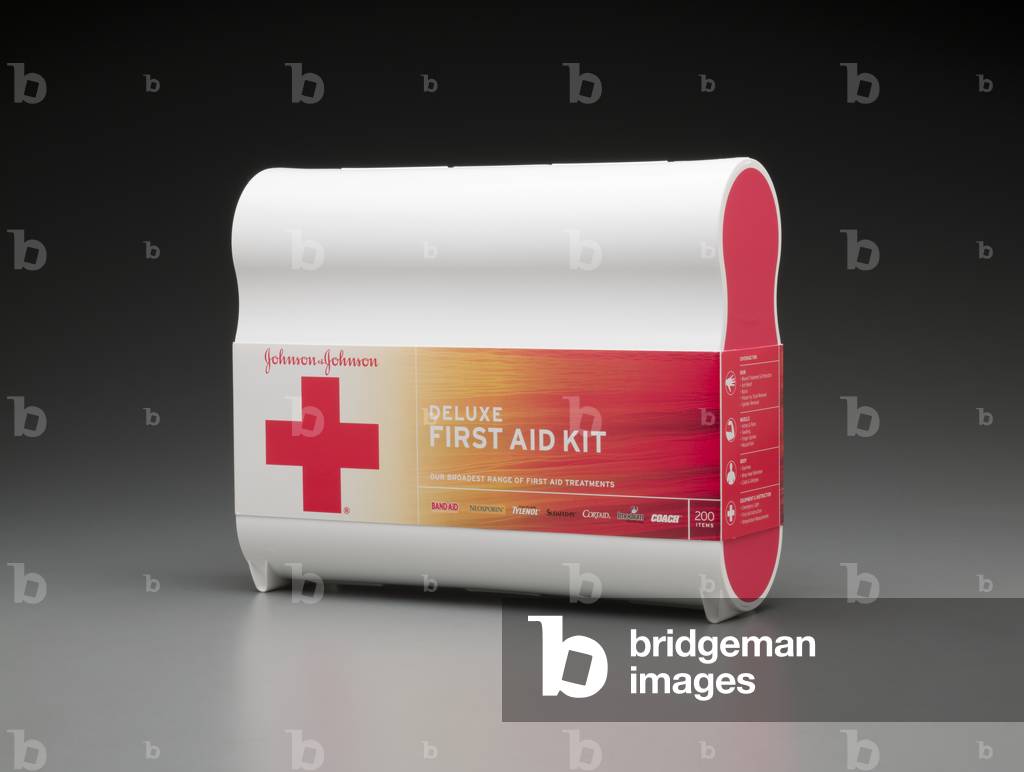 Johnson & Johnson First Aid Kit, 2007 (plastic)