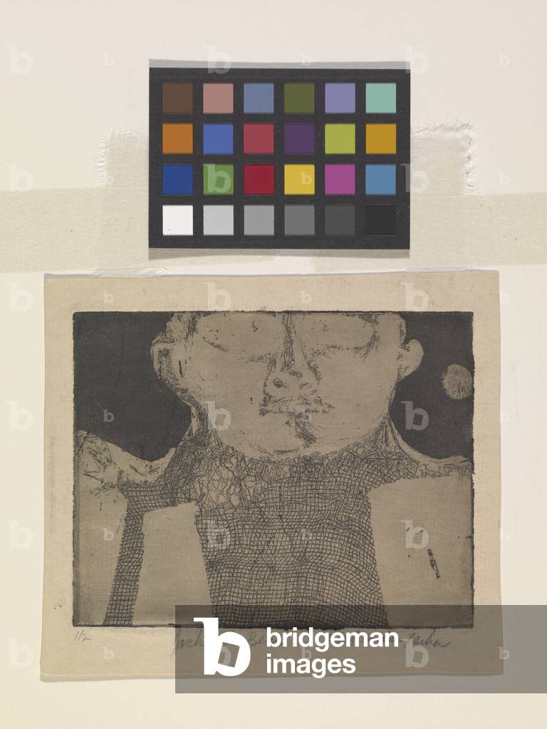 Jack The Bear (etching, soft-ground etching and aquatint)