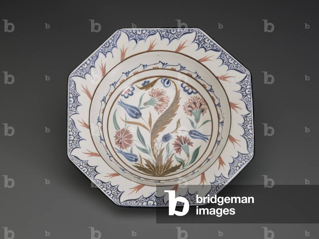 Arts And Crafts Bowl (matte-glazed earthenware)