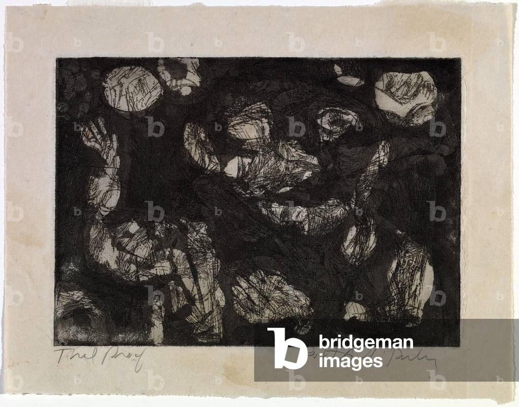 Untitled, c.1952 (etching & aquatint)