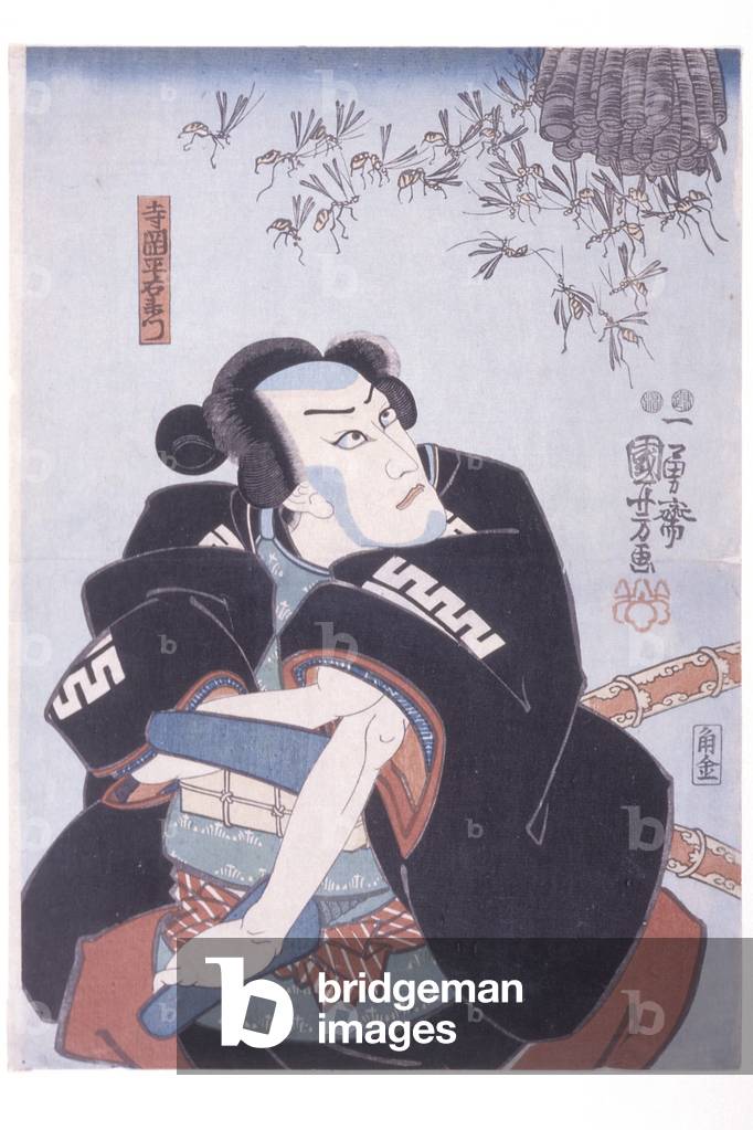 Teraoka Heiuemon (woodcut)