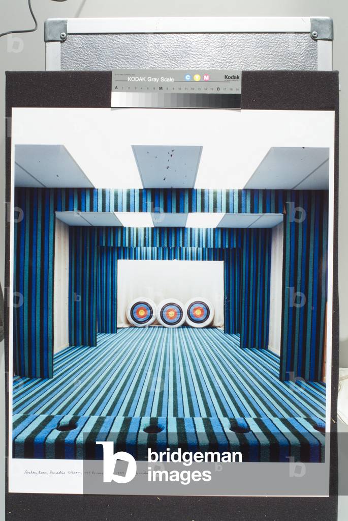 Archery Room, Paradise Stream, Mt. Pocono, Pa (chromogenic colour print)