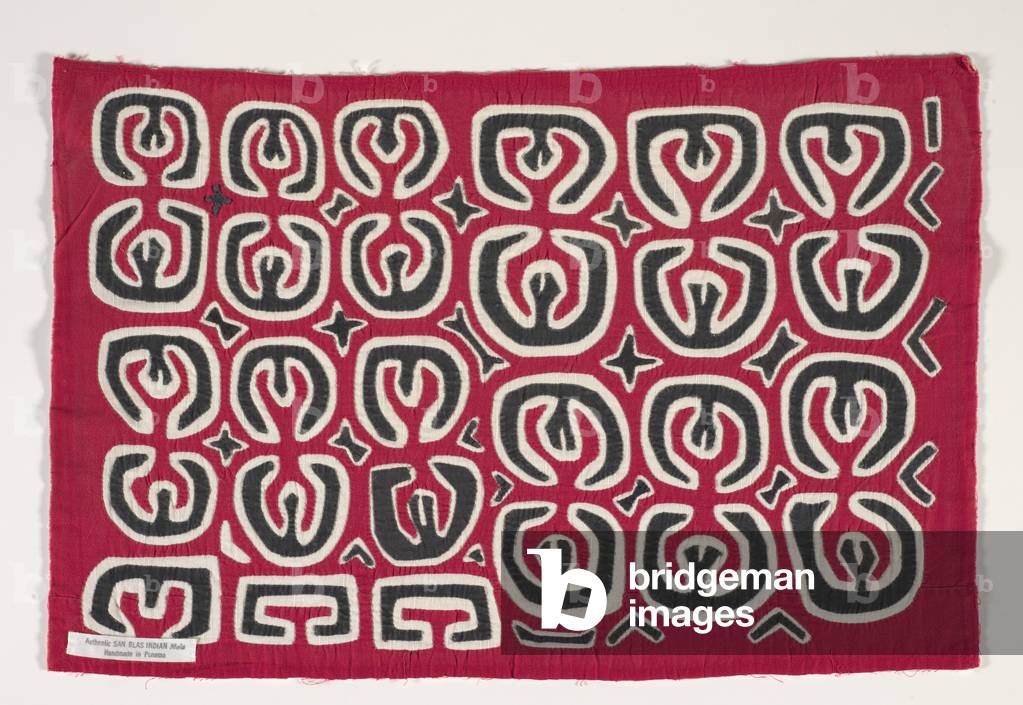 Shirt Panel (mola), c.1950 (appliqued cotton)