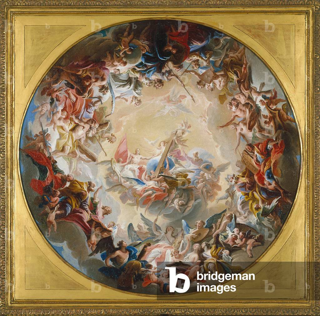 Glorification Of The Cross (oil on canvas)