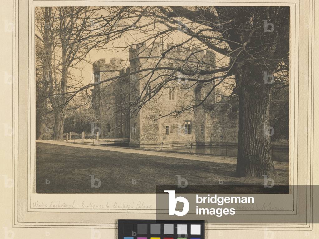 Wells Cathedral: Entrance To Bishop'S Palace (platinum print)