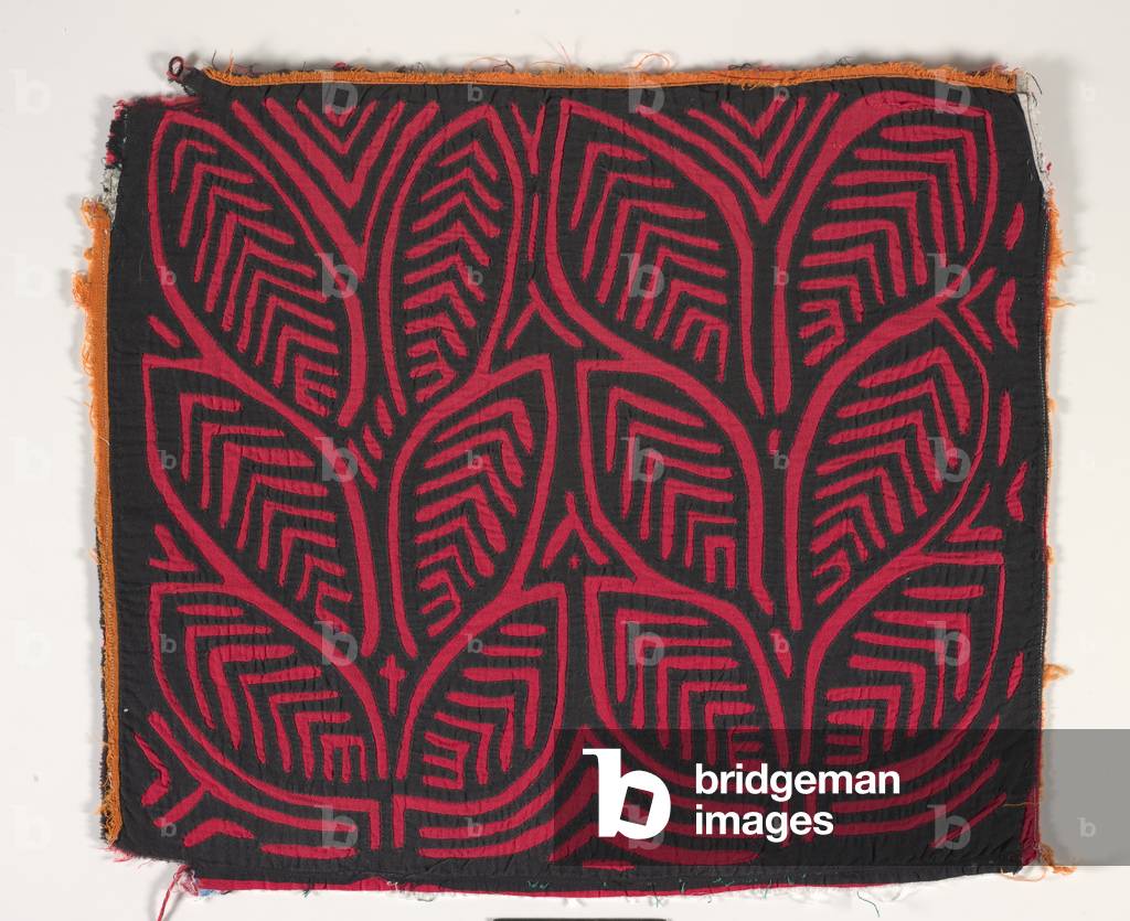 Shirt panel (mola) (appliqued cotton)