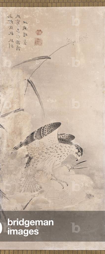 Hawks And Prey (ink on paper)